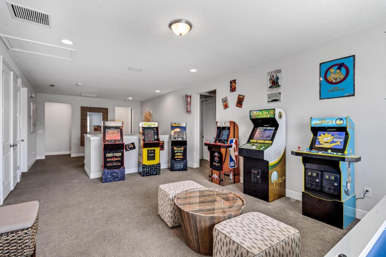 8 Bedroom Private Pool Arcade Game Room Villa Orlando Exterior foto